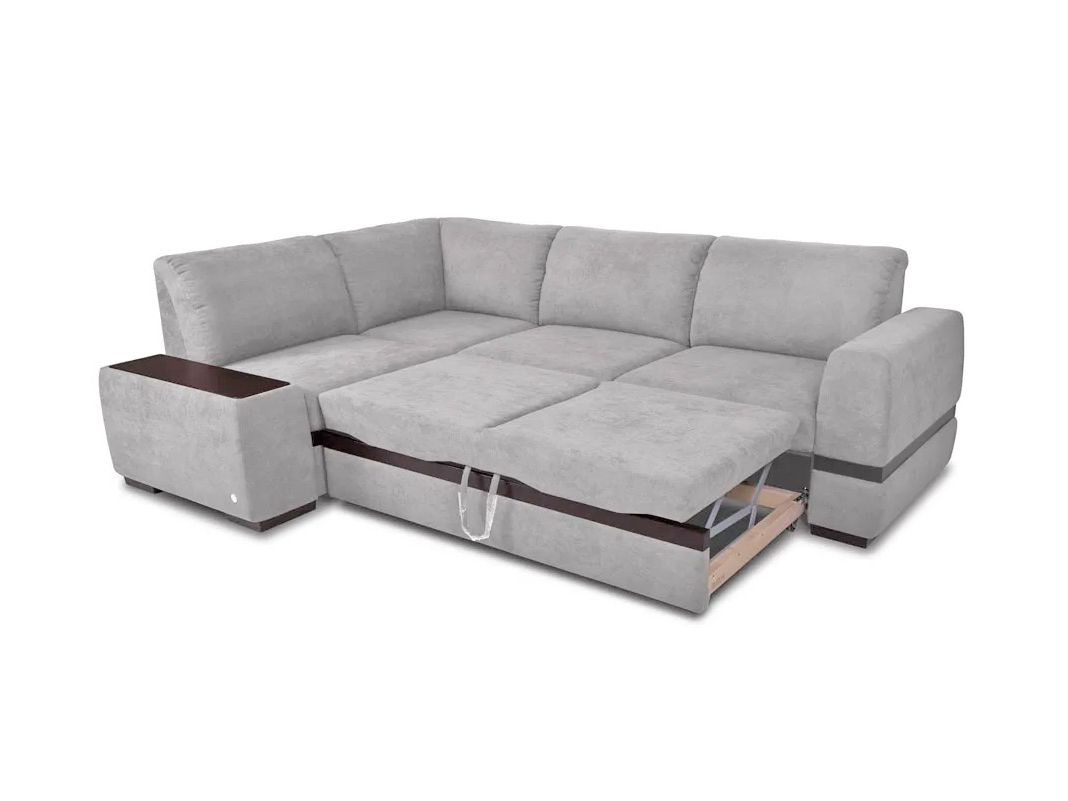 Угловой диван Миста цвет серый (фото 171052)