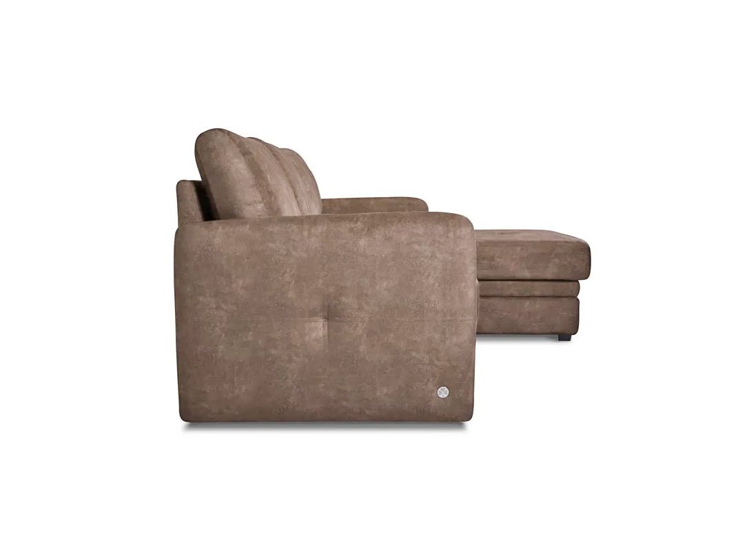 Угловой диван Флит цвет коричневый (фото 171393)