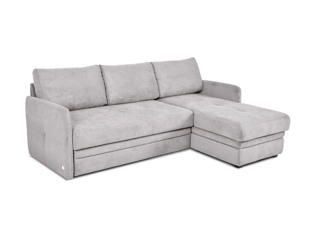Угловой диван Флит цвет серый (фото 171432)