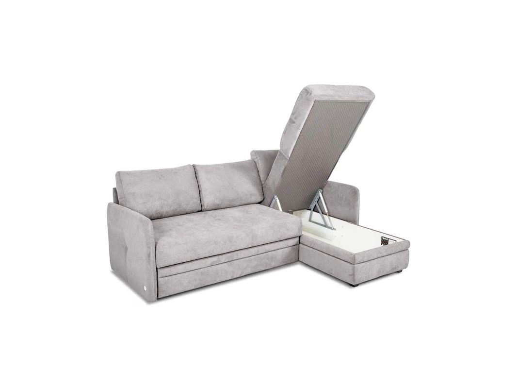 Угловой диван Флит цвет серый (фото 171434)