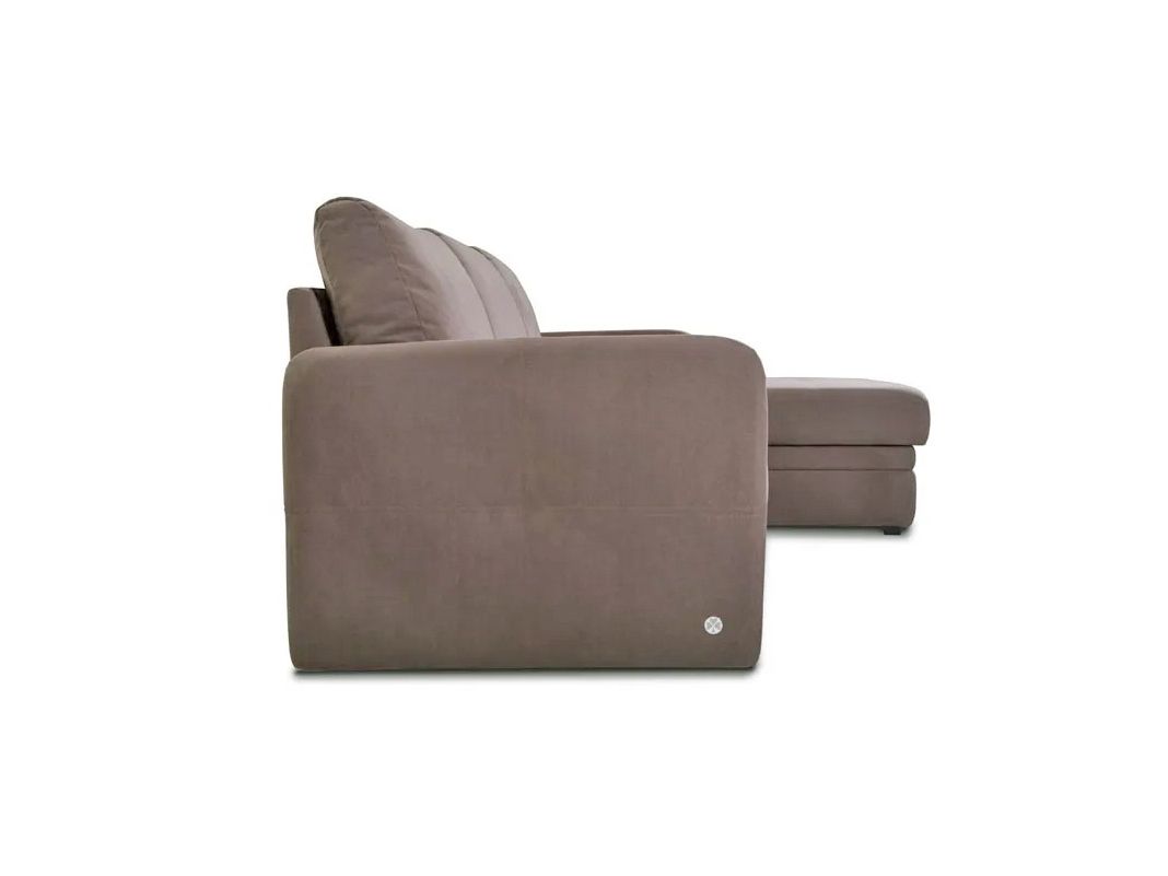 Угловой диван Флит цвет коричневый (фото 171462)