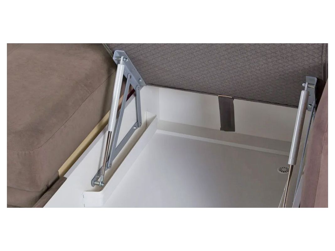 Угловой диван Флит цвет коричневый (фото 171466)