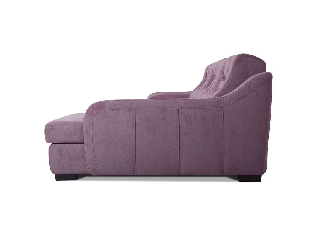 Угловой диван Ройс цвет фиолетовый (фото 159596)