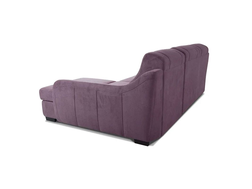 Угловой диван Ройс цвет фиолетовый (фото 159597)