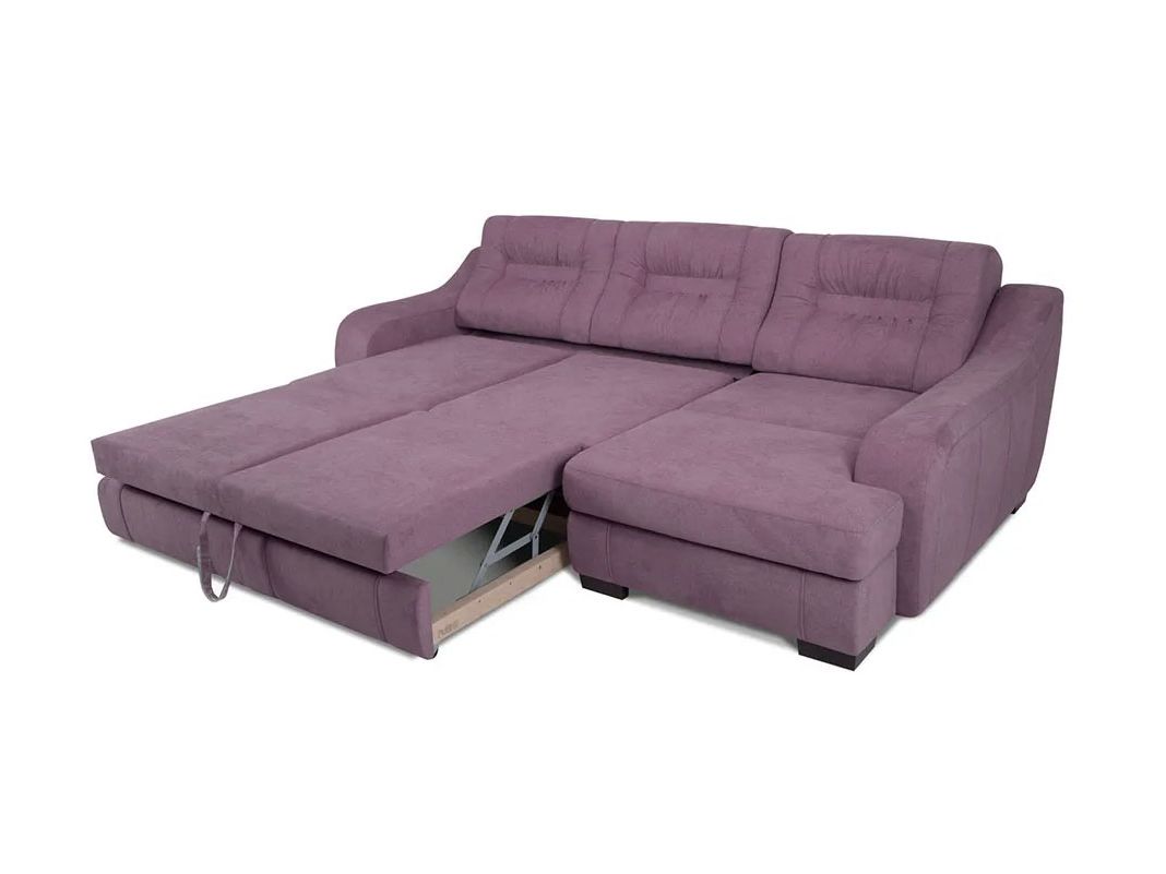 Угловой диван Ройс цвет фиолетовый (фото 159599)