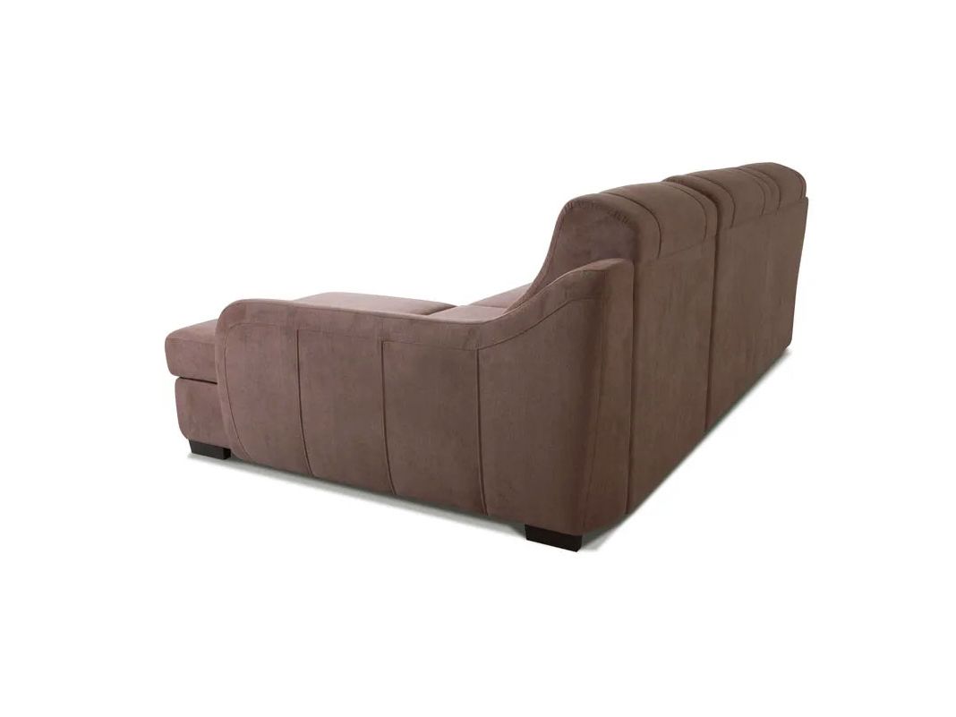 Угловой диван Ройс цвет коричневый (фото 163119)