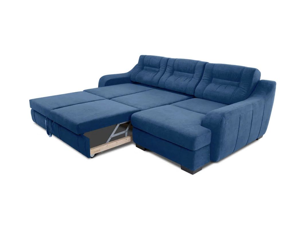Угловой диван Ройс цвет синий (фото 163320)