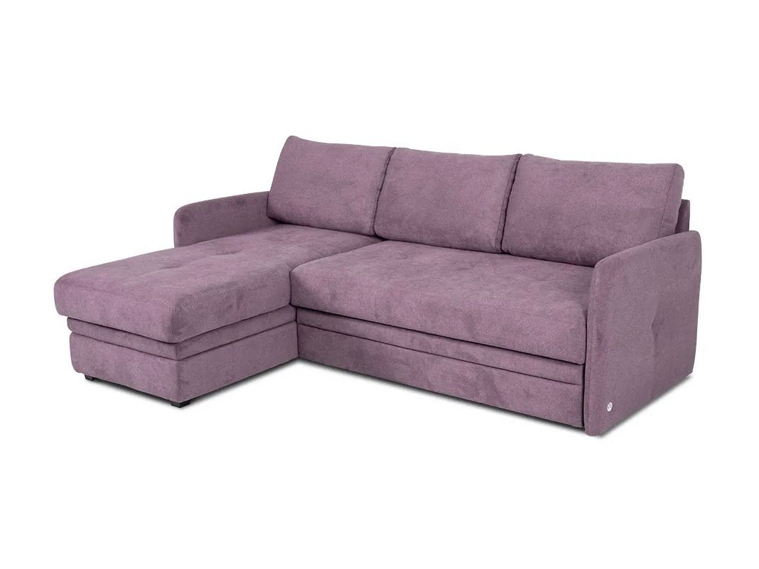 Угловой диван Флит цвет фиолетовый (фото 159280)