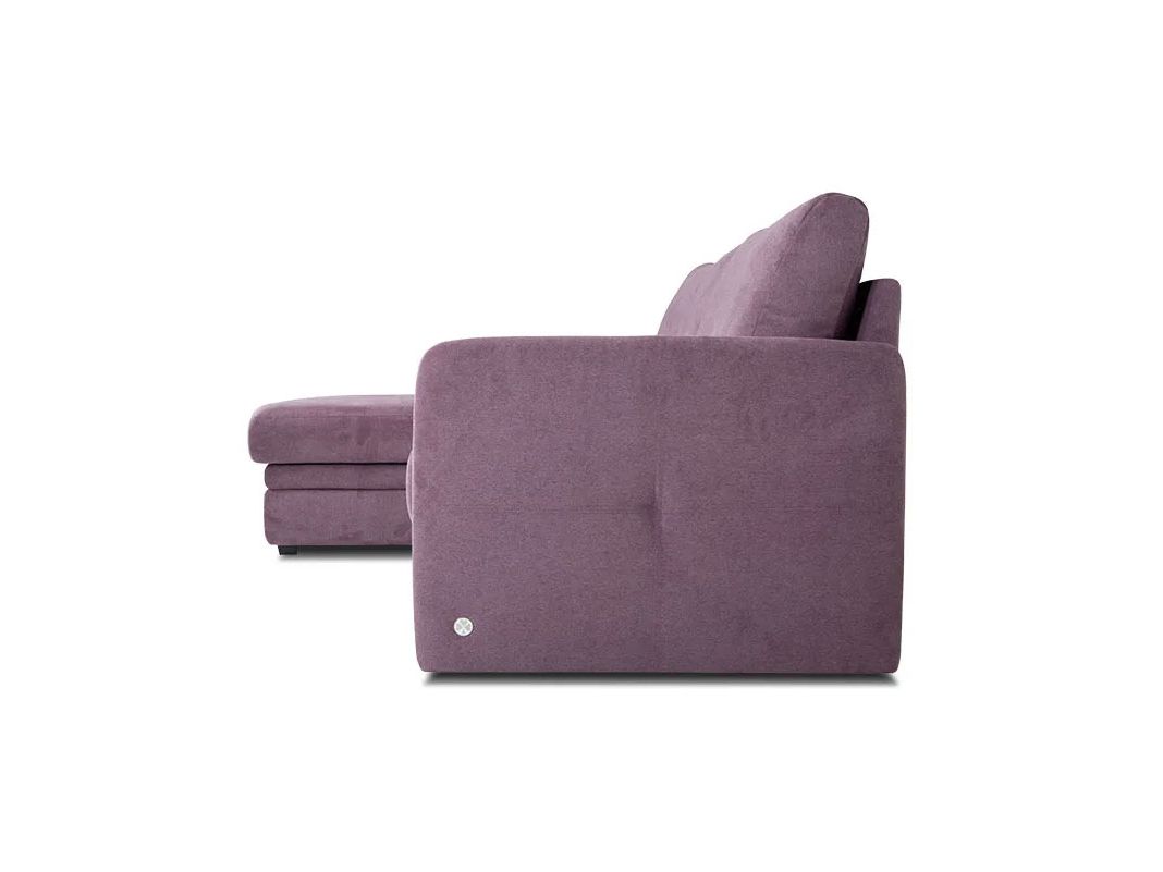 Угловой диван Флит цвет фиолетовый (фото 159281)