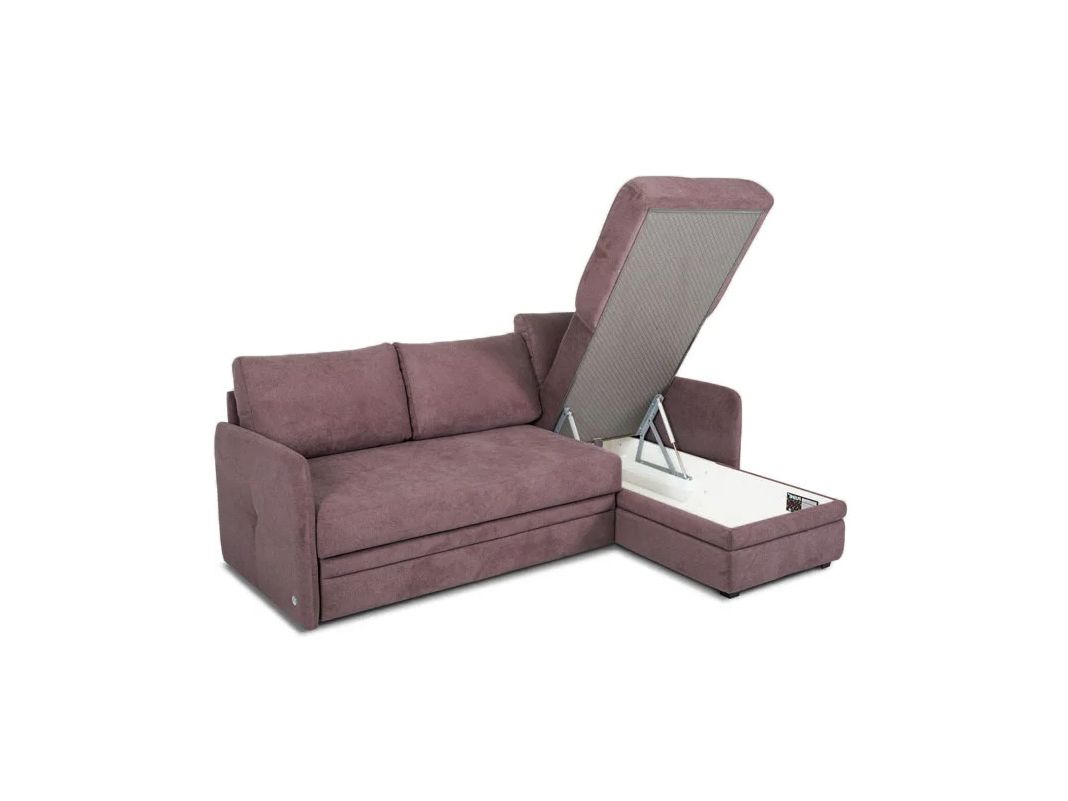 Угловой диван Флит цвет коричневый (фото 171334)