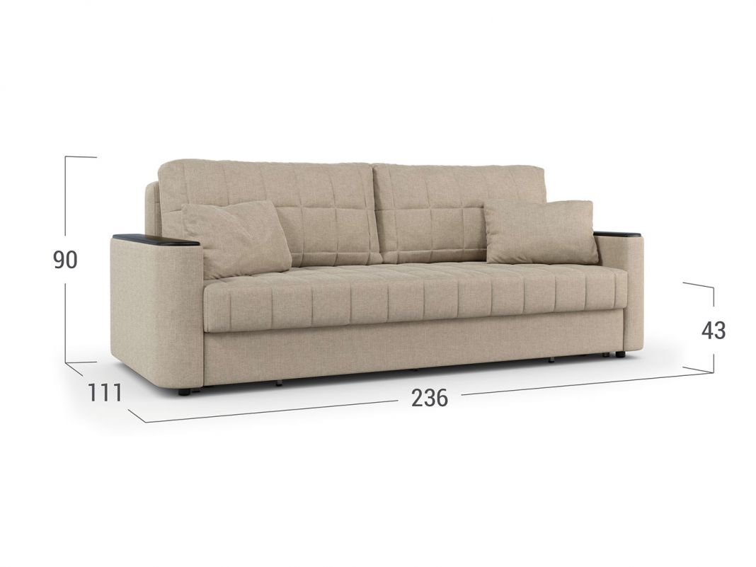 Диван Даллас 018 цвет бежевый (фото 145932)