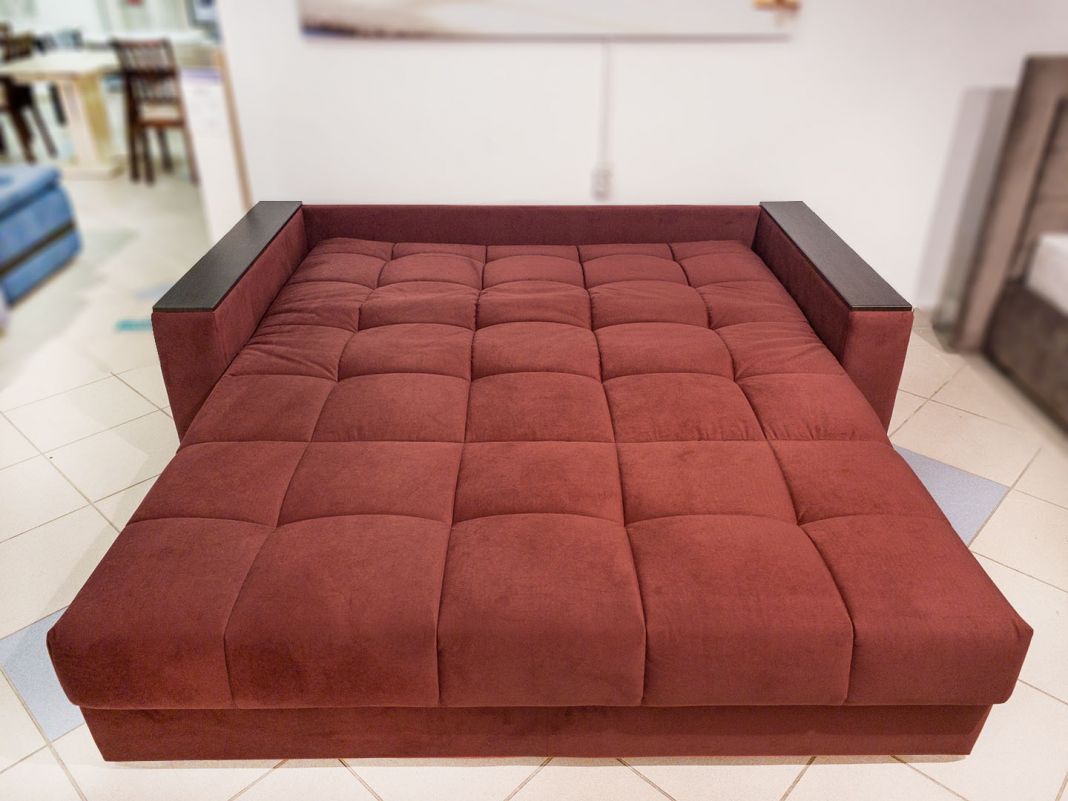 Диван MOON 107 цвет красный,бордовый (фото 143354)