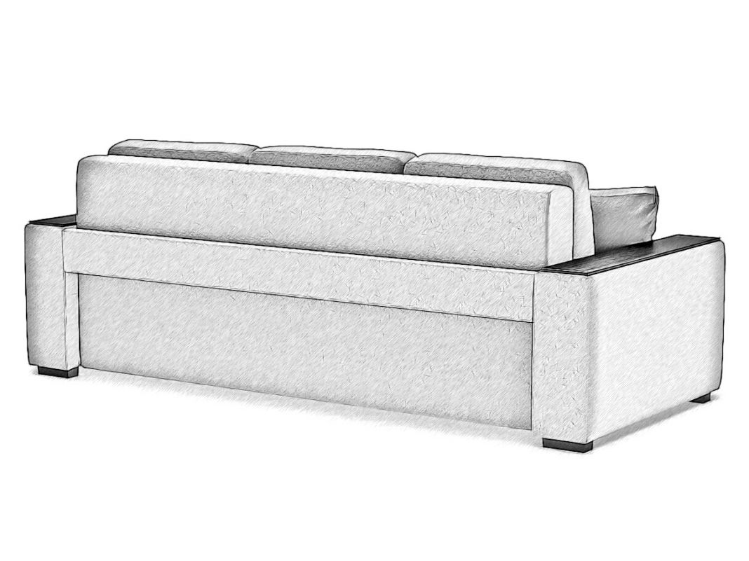 Диван MOON 107 цвет коричневый (фото 149788)