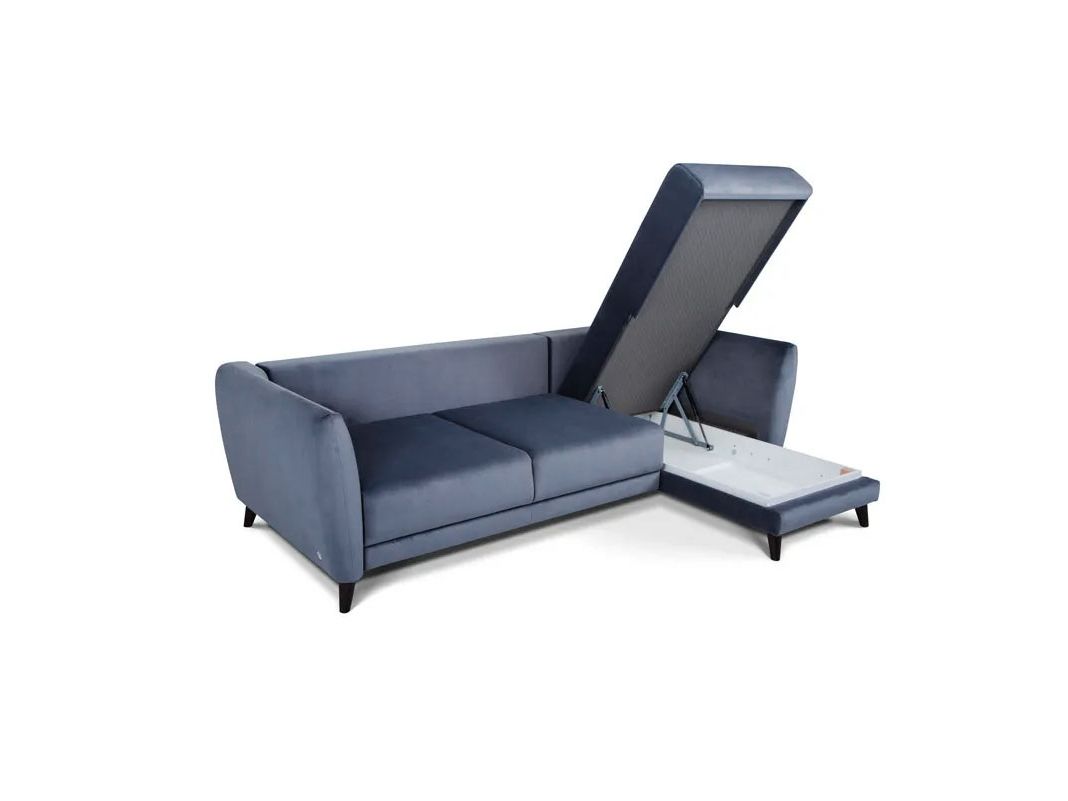 Угловой диван Фабьен цвет серый (фото 176150)