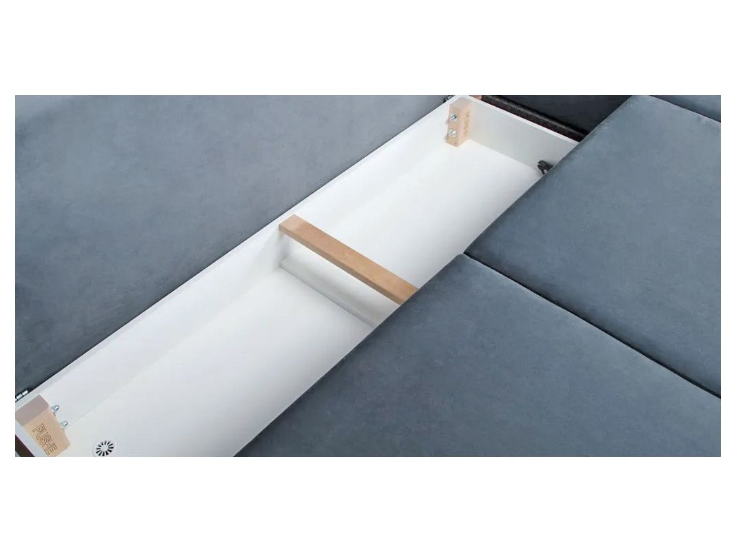 Угловой диван Фабьен цвет серый (фото 179896)