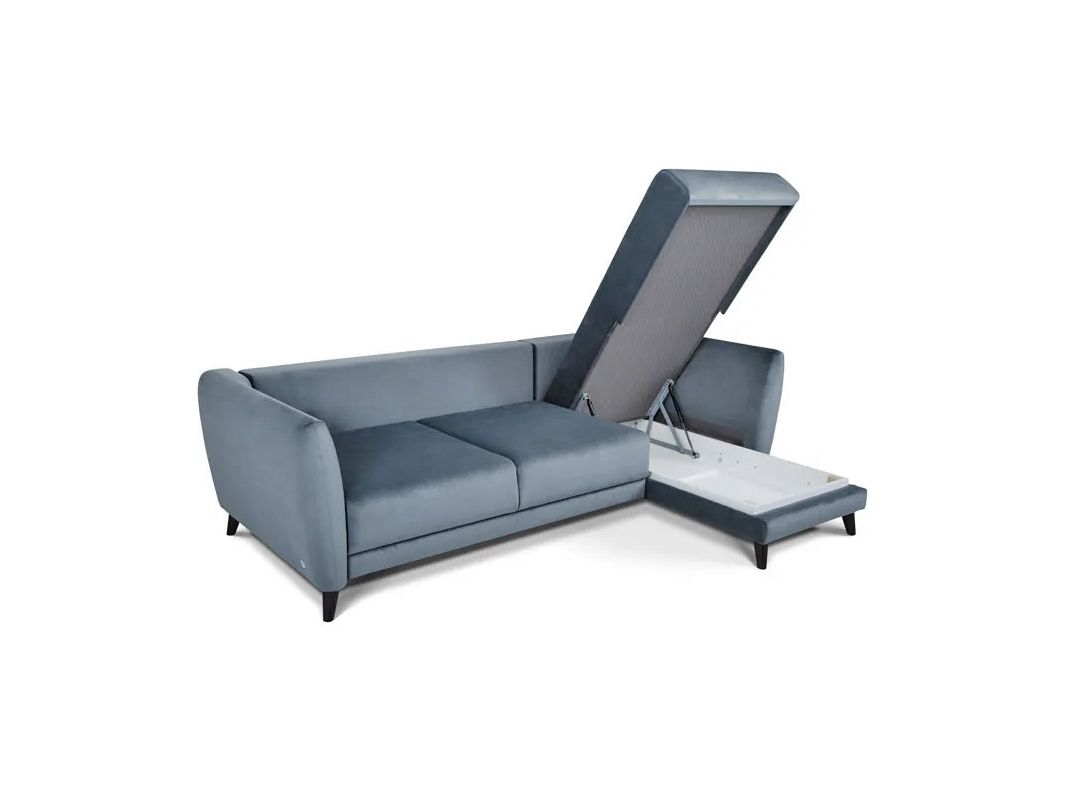 Угловой диван Фабьен цвет серый (фото 179898)