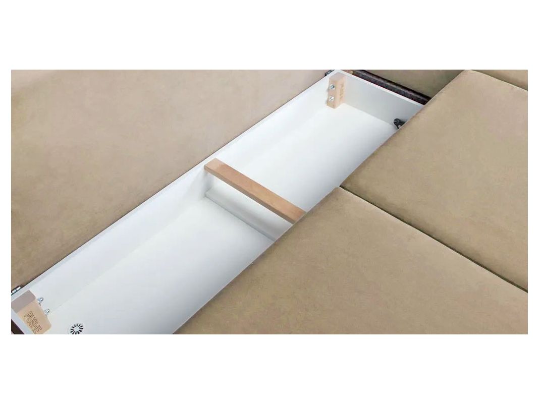 Угловой диван Фабьен цвет бежевый (фото 179931)