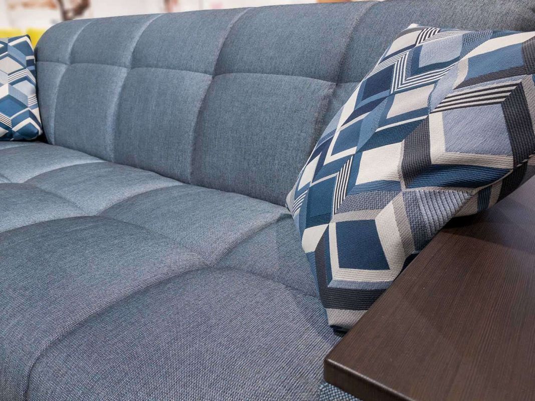 Диван MOON 107 цвет серый,голубой,бордовый (фото 161384)