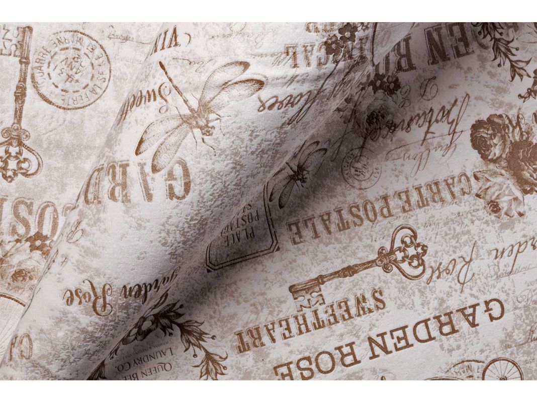 жаккард Garden beige