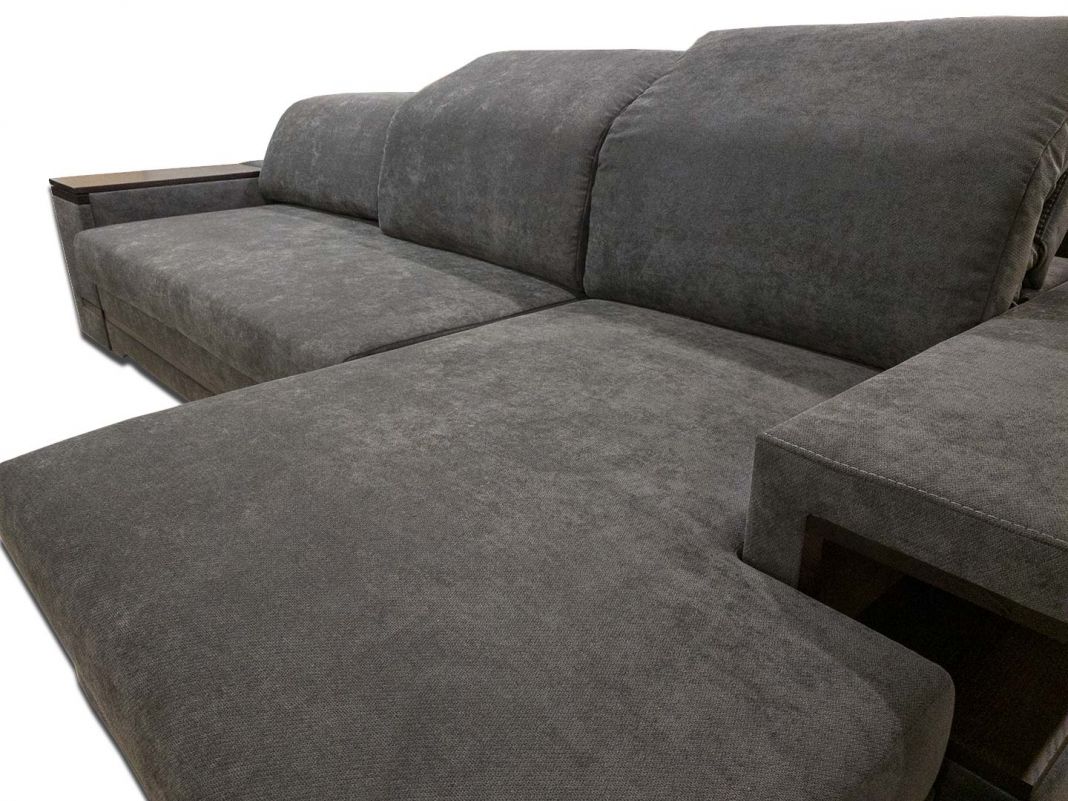 Угловой диван Калинка 65 цвет серый (фото 160195)