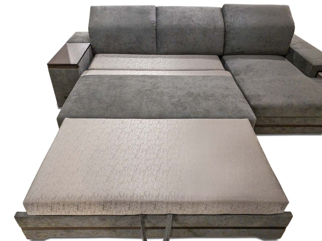 Угловой диван Калинка 65 цвет серый (фото 160198)
