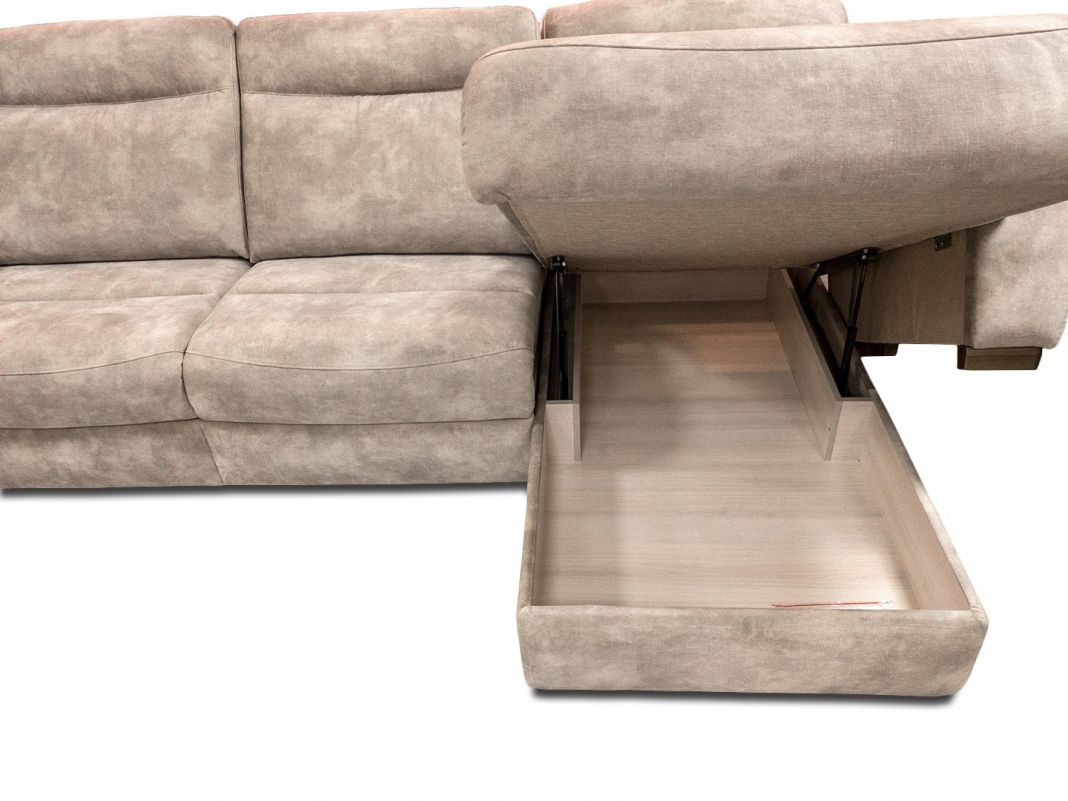 Угловой диван Калинка 75 цвет бежевый (фото 142943)