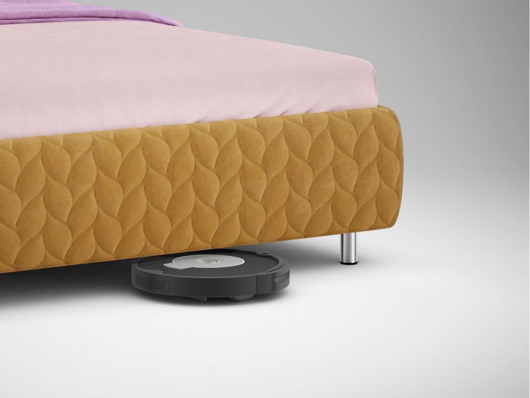 Кровать с подъемным механизмом MOON 1162 Persia цвет желтый (фото 185132)