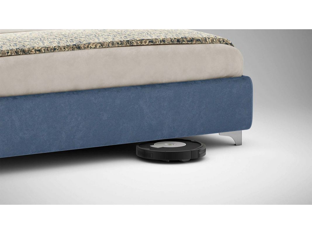 Кровать с подъемным механизмом MOON 1157 цвет синий,сиреневый,голубой (фото 165201)