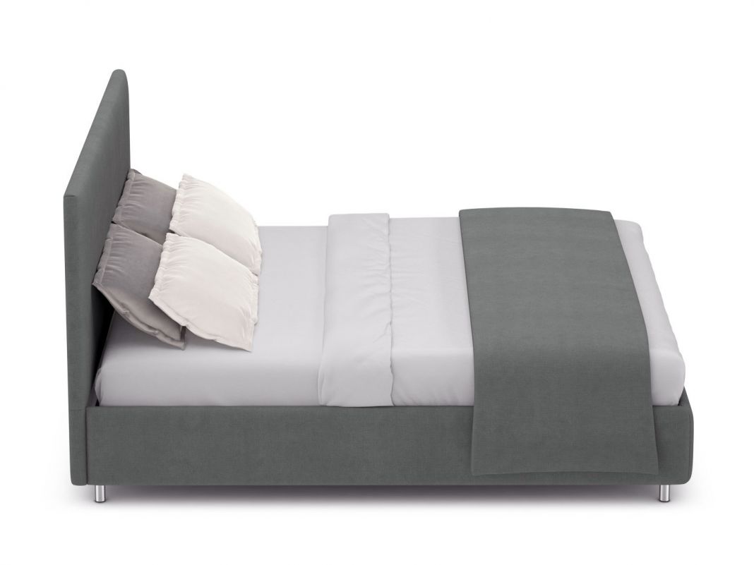 Кровать с подъемным механизмом MOON 1156 Arona цвет серый (фото 186653)