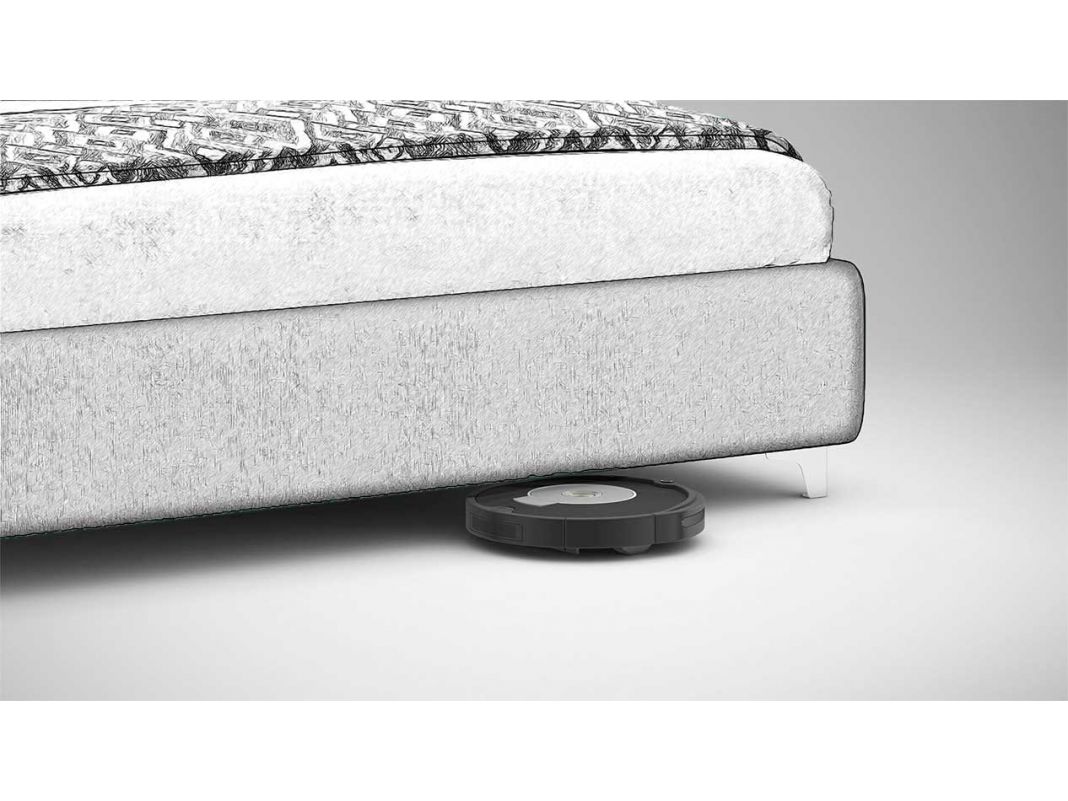 Кровать с подъемным механизмом MOON 1158 цвет бежевый (фото 187119)