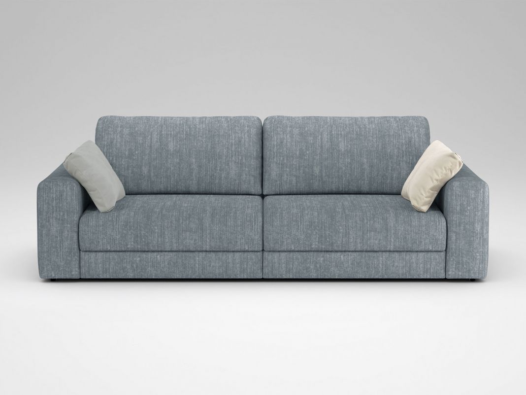 Угловой диван MOON 007 цвет серый (фото 191161)