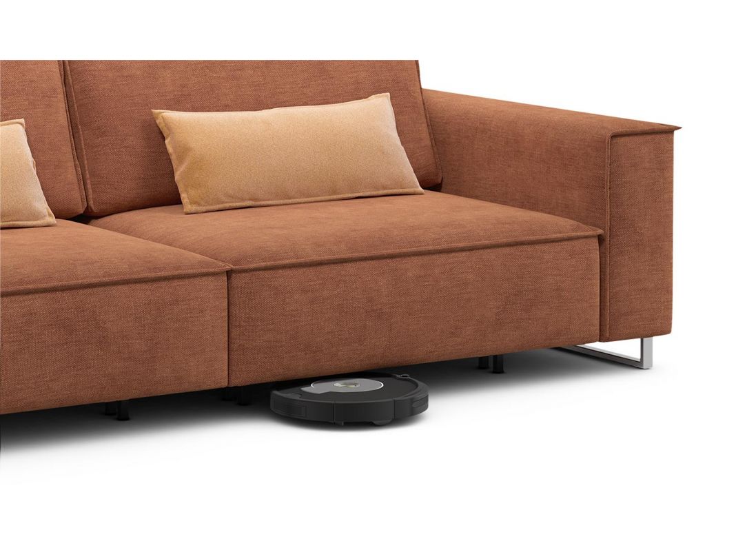 Диван MOON 005 цвет оранжевый,красный,коричневый (фото 191342)