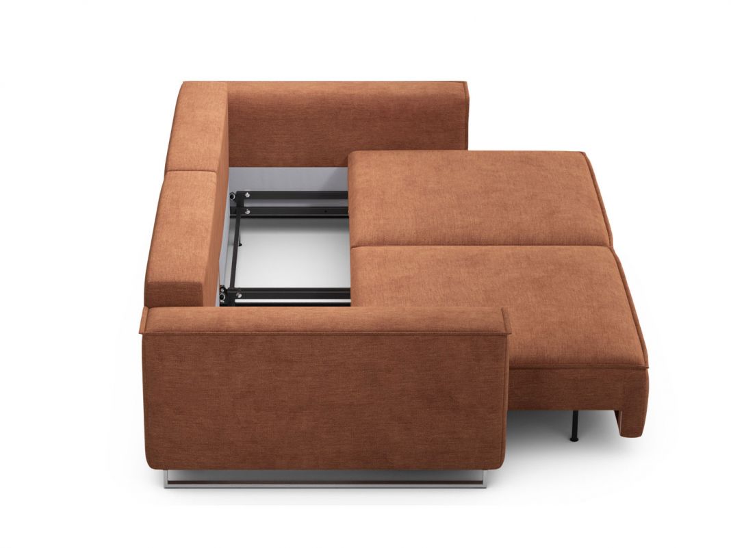 Диван MOON 005 цвет оранжевый,красный,коричневый (фото 191337)