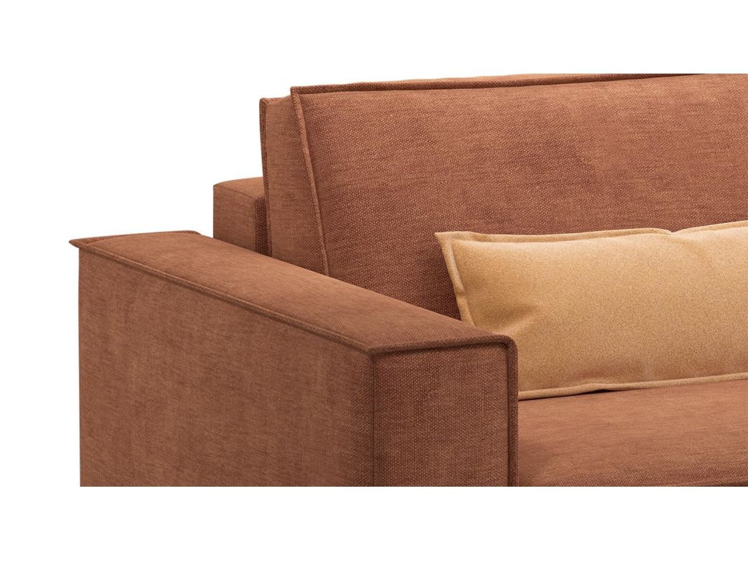 Диван MOON 005 цвет оранжевый,красный,коричневый (фото 191340)