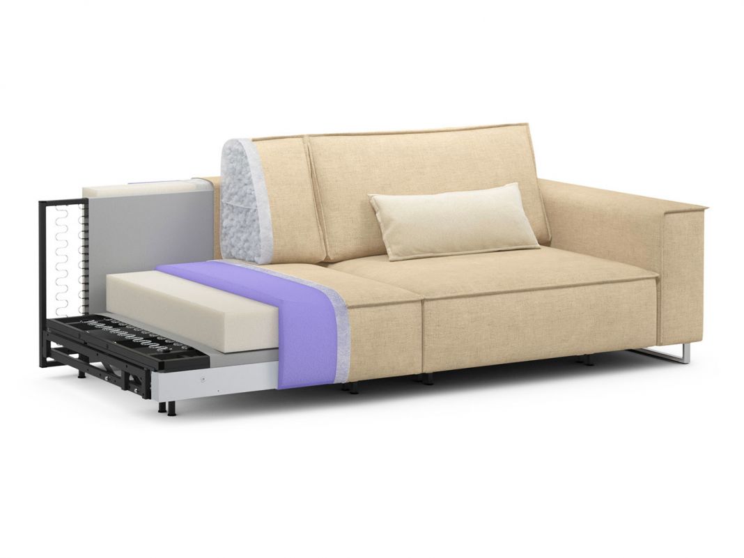 Диван MOON 005 цвет бежевый (фото 191423)