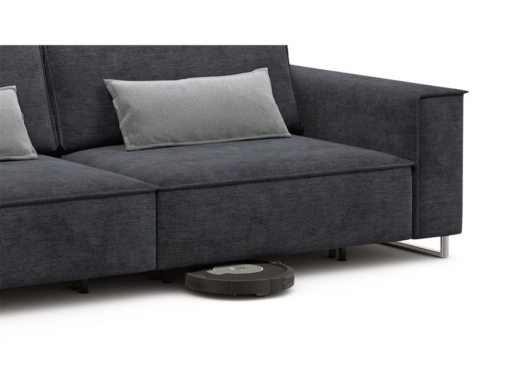 Диван MOON 005 цвет черный,серый (фото 191583)