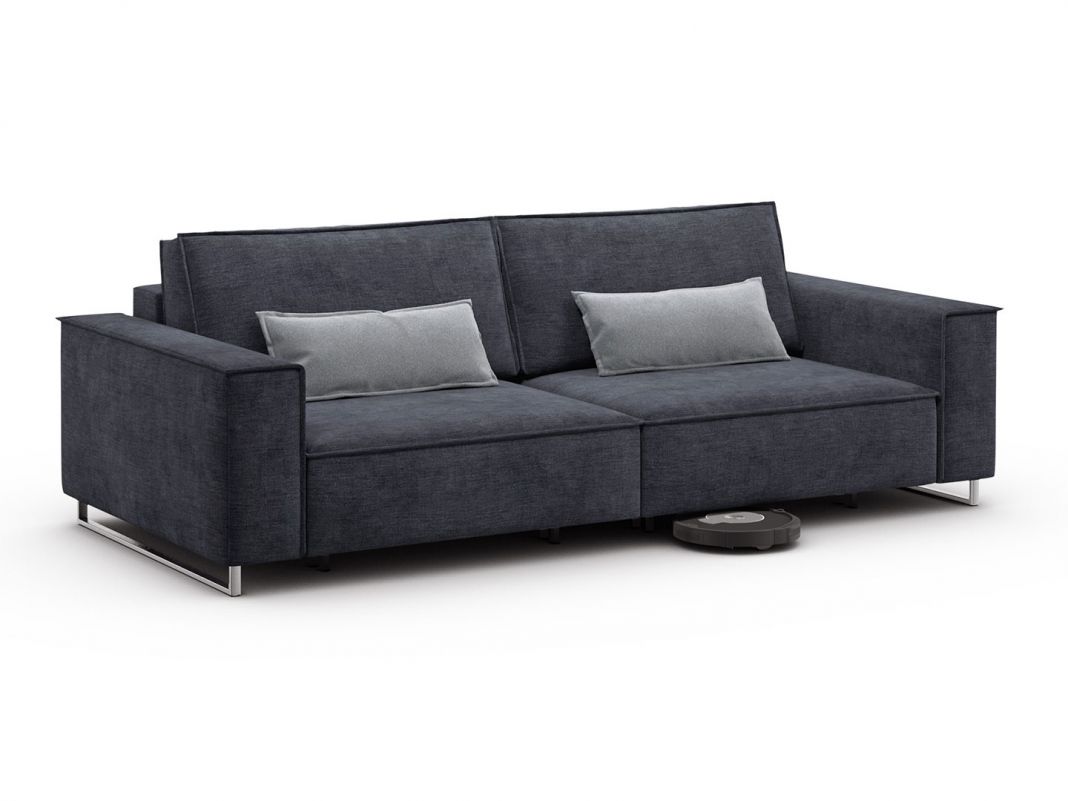 Диван MOON 005 цвет черный,серый (фото 191580)