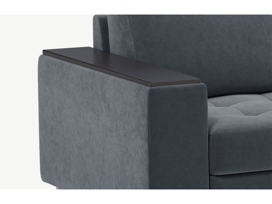 Угловой диван MOON 117 цвет серый (фото 194479)