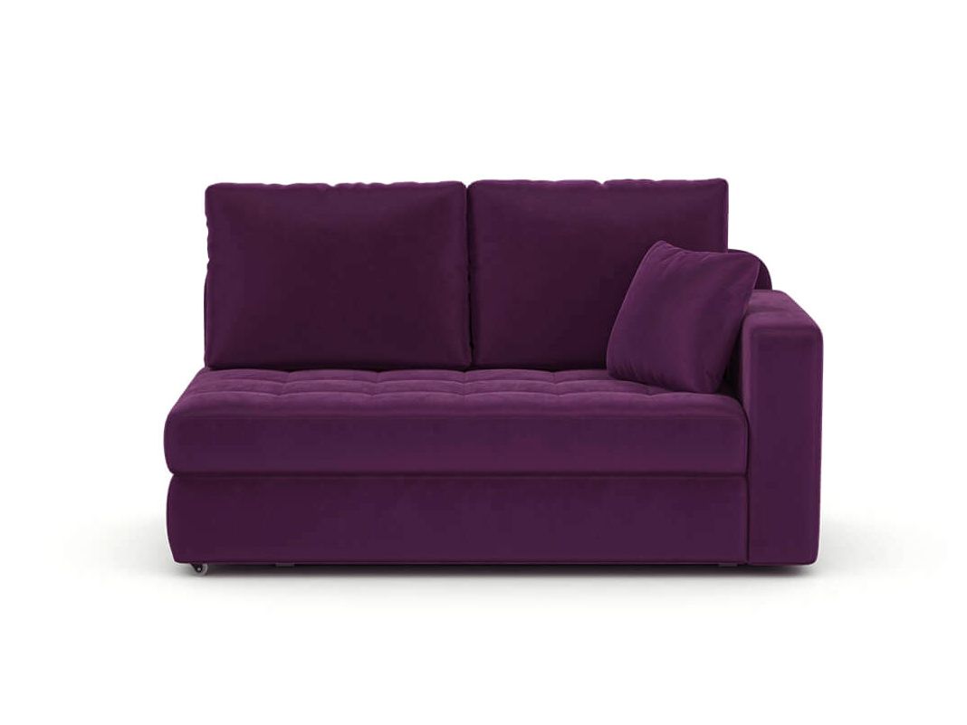 Диван кушетка MOON 074 цвет фиолетовый (фото 195401)