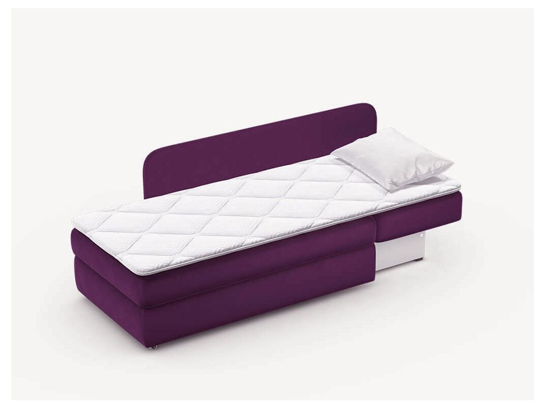Диван кушетка MOON 074 цвет фиолетовый (фото 195404)
