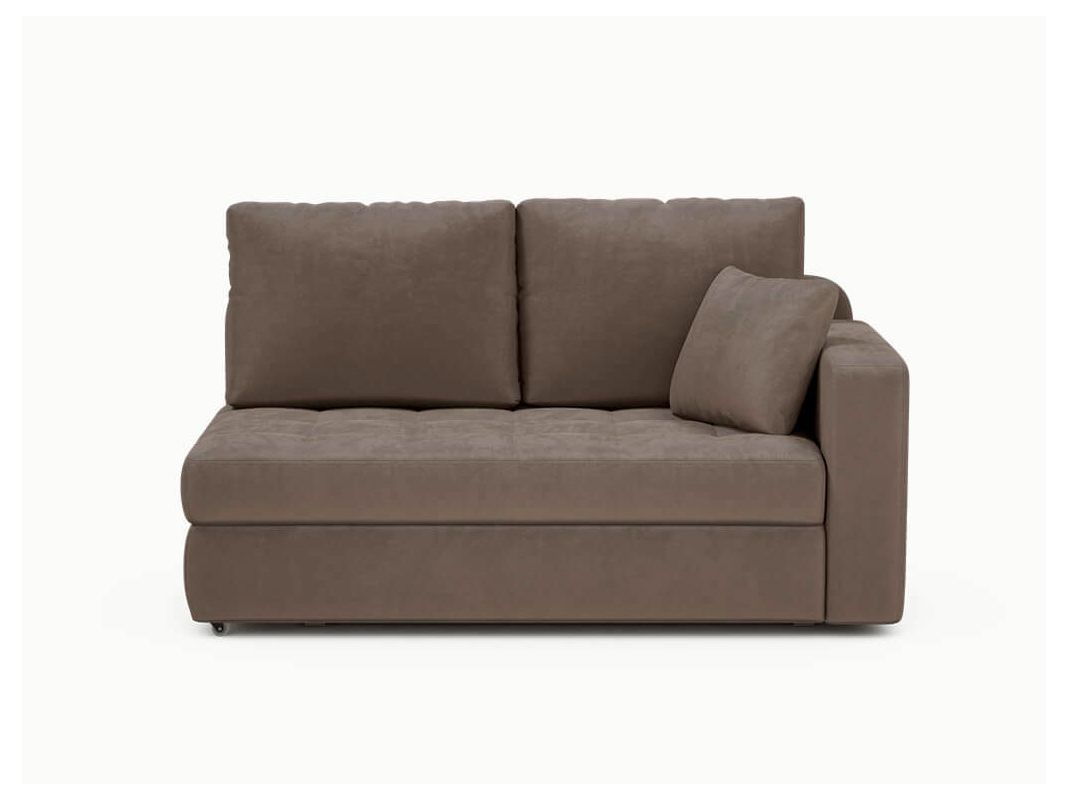 Диван кушетка MOON 074 цвет коричневый (фото 195465)