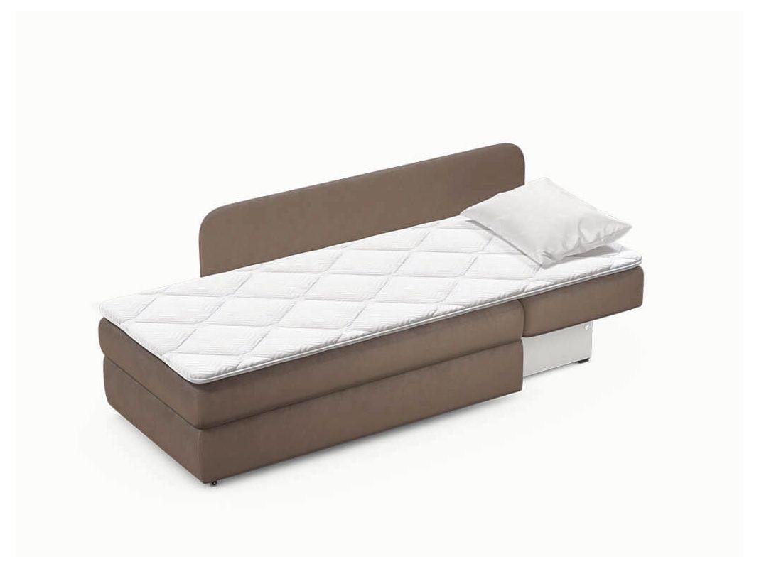 Диван кушетка MOON 074 цвет коричневый (фото 195468)