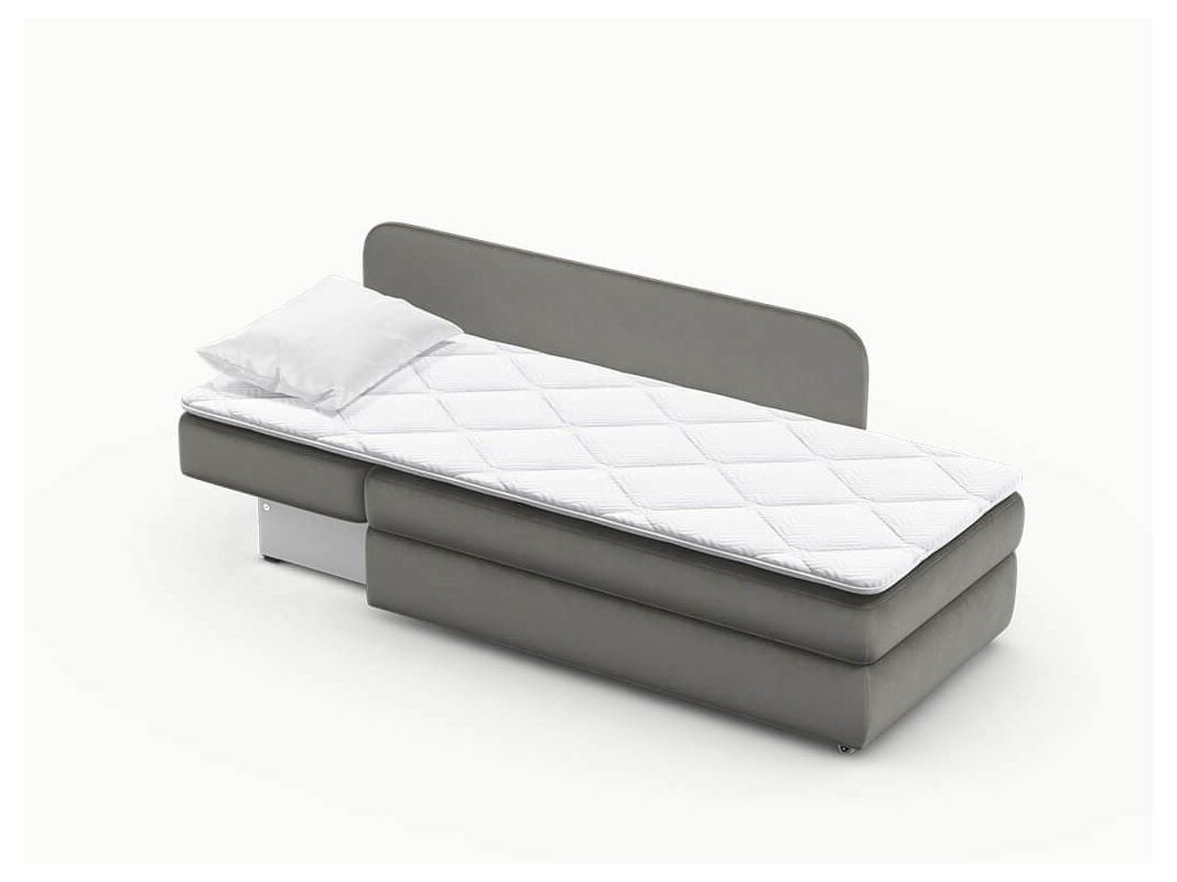 Диван кушетка MOON 074 цвет бежевый,серый (фото 195531)