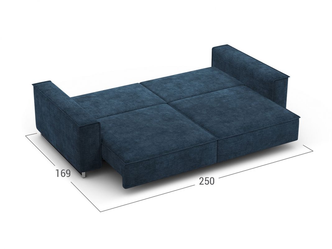 Диван MOON 005 цвет синий (фото 196637)