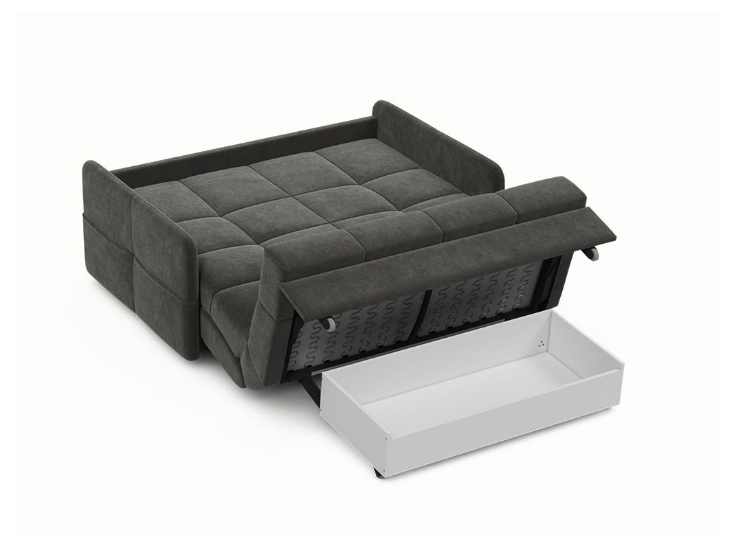 Диван MOON 120 цвет черный,серый (фото 195972)