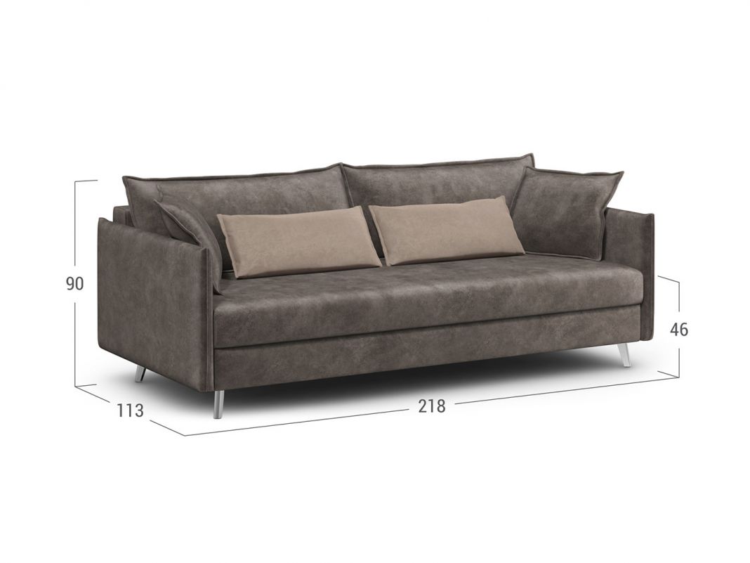 Диван MOON 171 цвет коричневый (фото 183409)