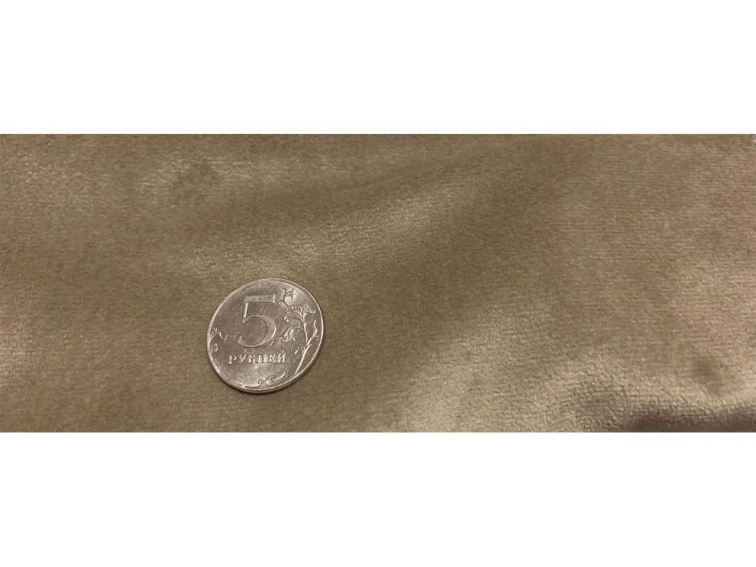 микровелюр como beige