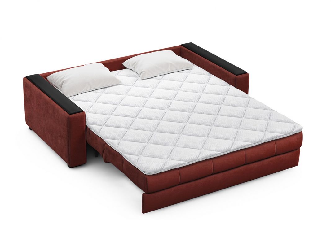 Диван MOON 107 цвет красный,бордовый (фото 197286)