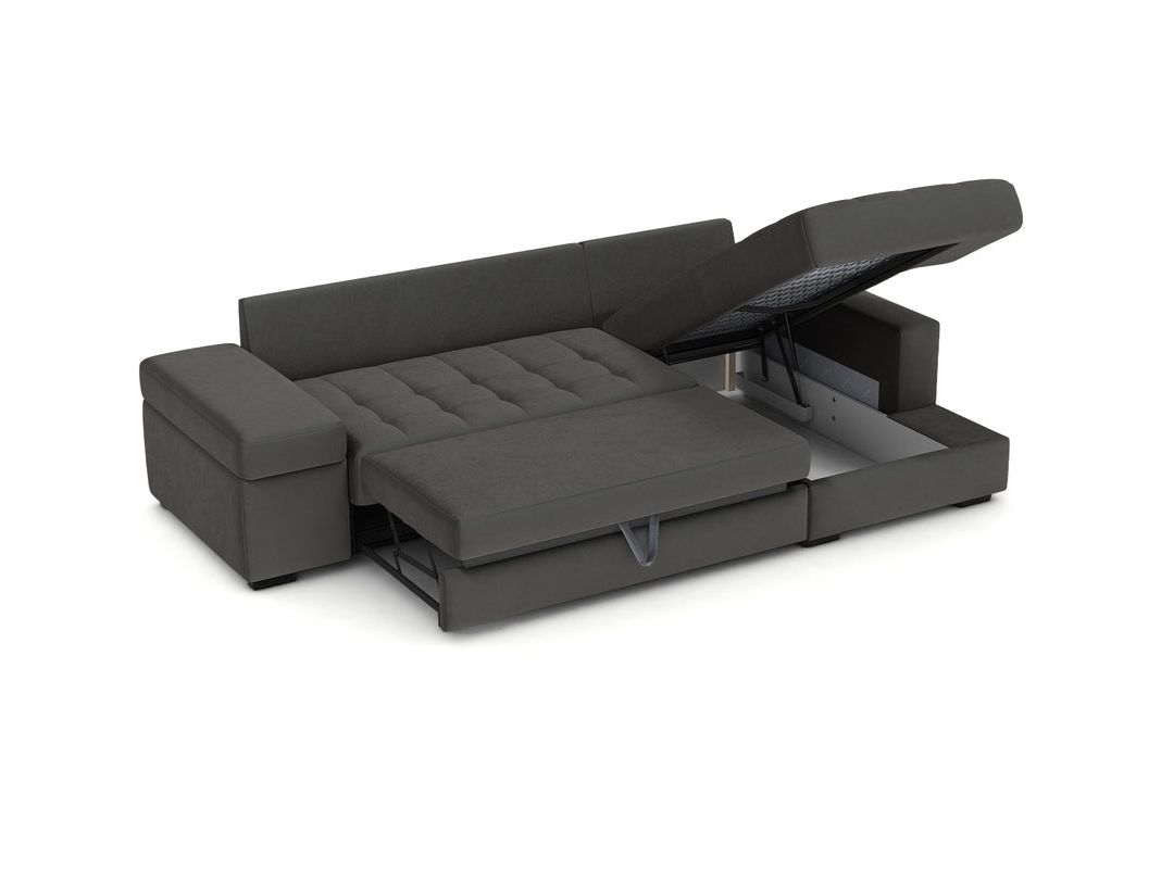 Угловой диван MOON 107 цвет серый (фото 197581)