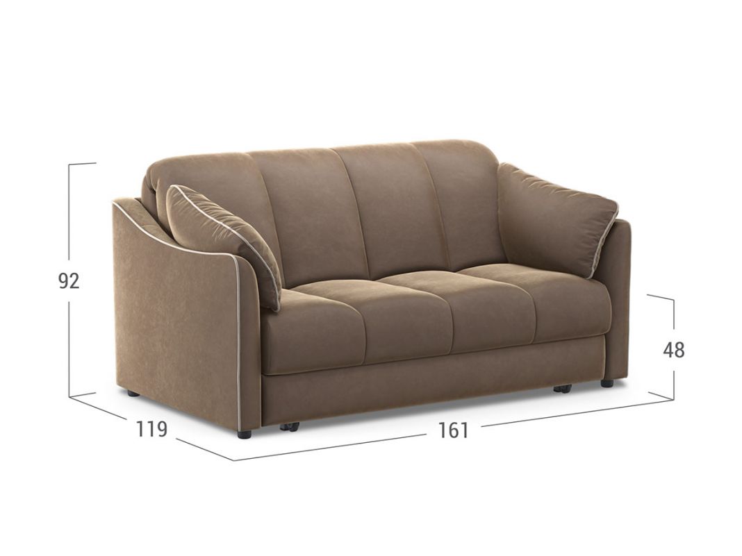 Диван MOON 111 цвет коричневый (фото 91194)